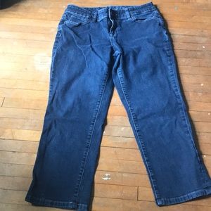 Limited ankle crop jeans, sz 8